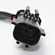Front, Passenger Side Window Regulator, Power, With Plastic Bracket