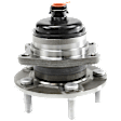 Rear, Driver or Passenger Side Wheel Hub, With Bearing, With Sensor, 5 x 4.5 in. Bolt Pattern