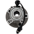 Rear, Driver or Passenger Side Wheel Hub, With Bearing, With Sensor, 5 x 4.5 in. Bolt Pattern