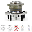 Rear, Driver or Passenger Side Wheel Hub, 5 Lugs, With Bearing, 5 x 4.53 in. Bolt Pattern