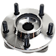 Front, Driver or Passenger Side Wheel Hub, with Bearing, without 14 (in) Wheels