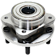 Front, Driver or Passenger Side Wheel Hub, with Bearing, without 14 (in) Wheels