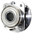 Front, Driver or Passenger Side Wheel Hub, with Bearing, without 14 (in) Wheels