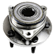 Front, Driver or Passenger Side Wheel Hub, With Bearing, 5 x 4.25 in. Bolt Pattern