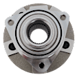 Front, Driver or Passenger Side Wheel Hub, 5 Lugs, With Bearing, 5 x 4.53 in. Bolt Pattern