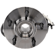 Front, Driver or Passenger Side Wheel Hub, With Bearing, With Sensor, 5 x 5.31 in. Bolt Pattern, 4WD