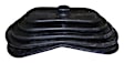 J5353263 Shift Boot - Black, Rubber, Direct Fit, Sold Individually