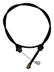 1982 Jeep CJ5 - Throttle Cable, With Right Hand Drive, Sold Individually, Crown Throttle Cable
