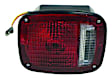 J5457197 Driver Side Halogen Tail Light, Without bulb(s), OE Replacement