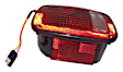 J5758254 Passenger Side Halogen Tail Light, Without bulb(s), OE Replacement