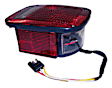 J5758255 Driver Side Halogen Tail Light, Without bulb(s), OE Replacement