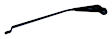 J5762337 Front, Driver or Passenger Side Wiper Arm