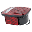 Driver Side Tail Light, with Bulb, Halogen, Clear and Red Lens