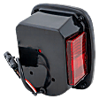 Driver Side Tail Light, with Bulb, Halogen, Clear and Red Lens