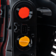 2004 Jeep Grand Cherokee Overland - Driver Side Halogen Tail Light, Without bulb(s), OE Replacement