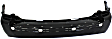 Rear Primed Bumper Cover, Except SRT-8 Model, With Step Pad Provision and Molding Holes, CAPA Certified