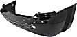 Rear Primed Bumper Cover, Except SRT-8 Model, With Step Pad Provision and Molding Holes, CAPA Certified