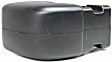 Rear, Driver Side Bumper End, Primed Plastic