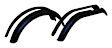 J8997109 Front and Rear, Driver and Passenger Side Fender Flares, Black