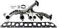 Exhaust Manifold, 6 Cyl., 4.0L Engine, Stainless Steel, Tubular Design
