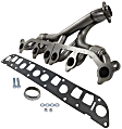 Exhaust Manifold, 6 Cyl., 4.0L Engine, Stainless Steel, Tubular Design