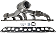 Exhaust Manifold, 6 Cyl., 4.0L Engine, Stainless Steel, Tubular Design