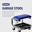 J99310001 Garage Stool - Heavy Duty Shop Seat