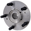 Front, Driver or Passenger Side or (Rear, MDX/Pilot) Wheel Hub, 5 Lugs, Without Bearing
