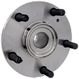Front, Driver or Passenger Side or (Rear, MDX/Pilot) Wheel Hub, 5 Lugs, Without Bearing