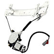 Rear, Driver Side Power Window Regulator, With Motor