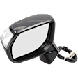 Driver Side Mirror, Power Adjust, Manual Folding, Heated, Paintable, In-housing Signal Light, With memory, No Puddle Light, No Auto-Dimming, No Blind Spot Feature