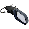 Passenger Side Mirror, Power Adjust, Manual Folding, Heated, Paintable, In-housing Signal Light, With memory, No Puddle Light, No Auto-Dimming, No Blind Spot Feature