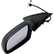 2012-2016 Audi S4 - Driver Side Mirror, Power Adjust, Power Folding, Heated, Paintable, In-housing Signal Light, With memory, No Puddle Light, No Auto-Dimming, No Blind Spot Feature