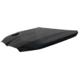 Factory Style Aluminum Hood Black