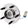 Wheel Hub, 5 Lugs, With Bearing, With Sensor