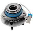 Wheel Hub, 5 Lugs, With Bearing, With Sensor
