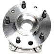 Front, Driver or Passenger Side Wheel Hub, With Bearing, 5 x 4.53 in. Bolt Pattern