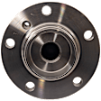 Front, Driver or Passenger Side Wheel Hub, 5 Lugs, With Bearing, RWD