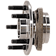 Front or Rear, Driver or Passenger Side Wheel Hub, 5 Lugs, With Bearing