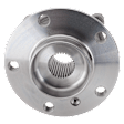 Front, Driver or Passenger Side Wheel Hub, With Bearing, 5 x 4.72 in. Bolt Pattern