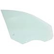 Front, Passenger Side Door Glass, Clear, Without Clips, Replaces NAGS No. FD24759 GTNN