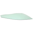 Front, Passenger Side Door Glass, Clear, Without Clips, Replaces NAGS No. FD24759 GTNN