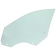 Front, Passenger Side Door Glass, Clear, Without Clips, Replaces NAGS No. FD24759 GTNN