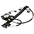 2007 Chevrolet Trailblazer - Rear, Driver Side Power Window Regulator, With Motor