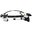 2007 Chevrolet Trailblazer - Rear, Driver Side Power Window Regulator, With Motor