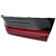 Passenger Side, Inner LED Tail Light, With bulb(s), Sedan