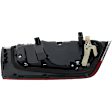 Passenger Side, Inner LED Tail Light, With bulb(s), Sedan