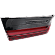 Driver Side, Inner LED Tail Light, With bulb(s), Sedan