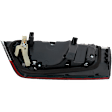 Driver Side, Inner LED Tail Light, With bulb(s), Sedan
