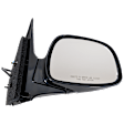 Passenger Side Mirror, Power Adjust, Manual Folding, Non-Heated, Paintable, No Signal Light, No Memory, No Puddle Light, No Auto-Dimming, No Blind Spot Feature